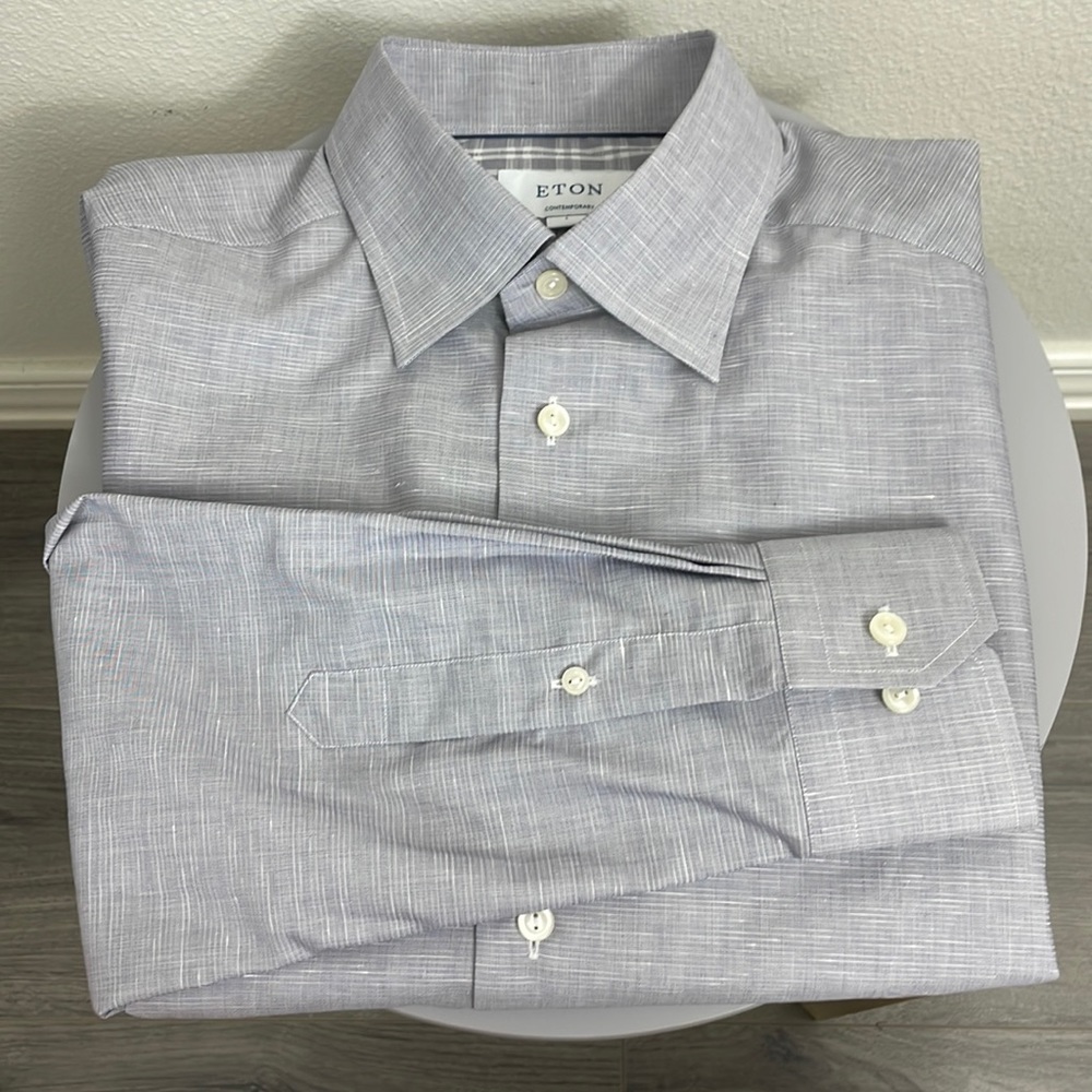 NWOT - Eton Dress Shirt - L